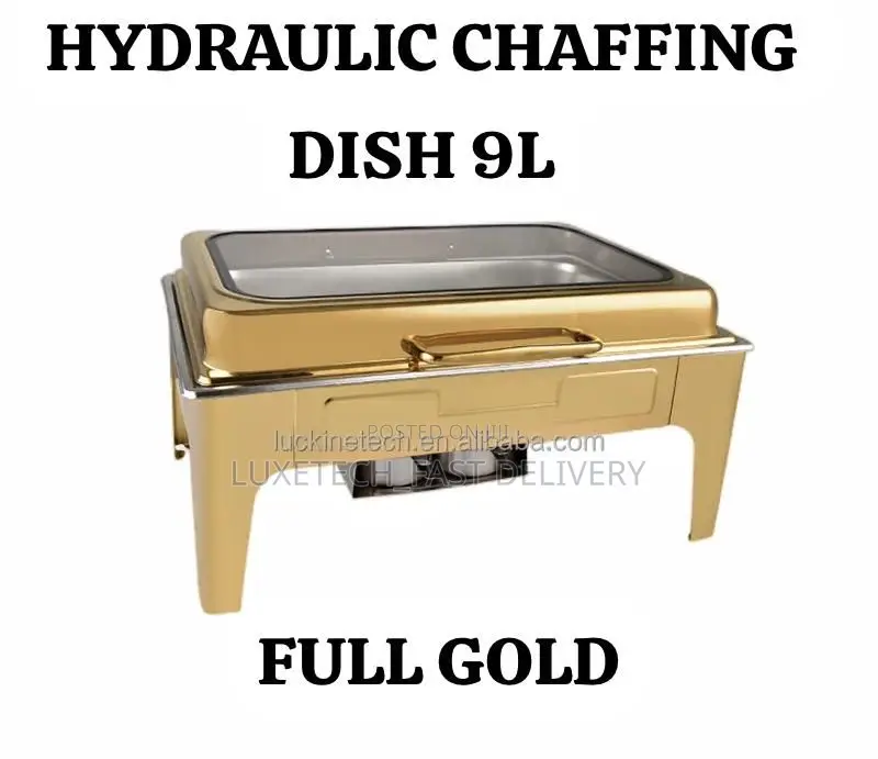 Chafing Dish Gold Colour