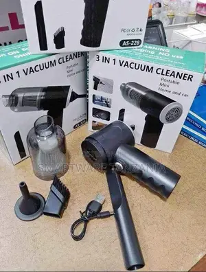 Portable Vacuum Cleaner Wireless Mini Car Desktop Household