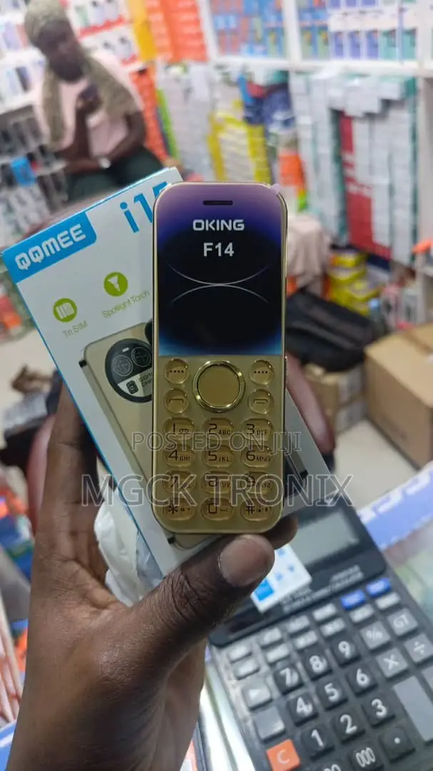 New Mobile Phone Gold