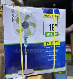 Power King 18” Heavy Base Standing Fan
