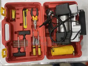 Electric Air Compressor With Its Accessories
