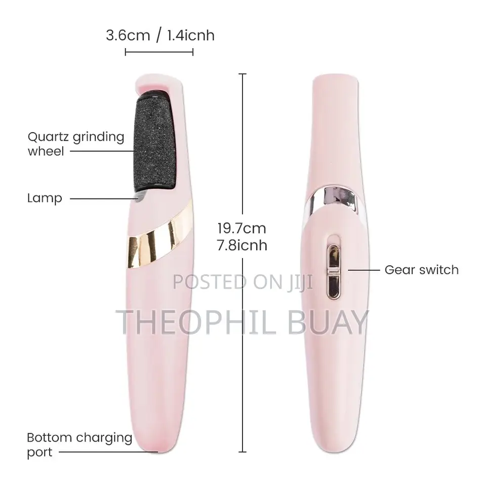 Electric Foot File Grinder Callus Dead Skin Remover SPA