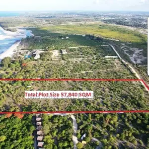 57840 Beach Plot for Sale at KIGAMBONI