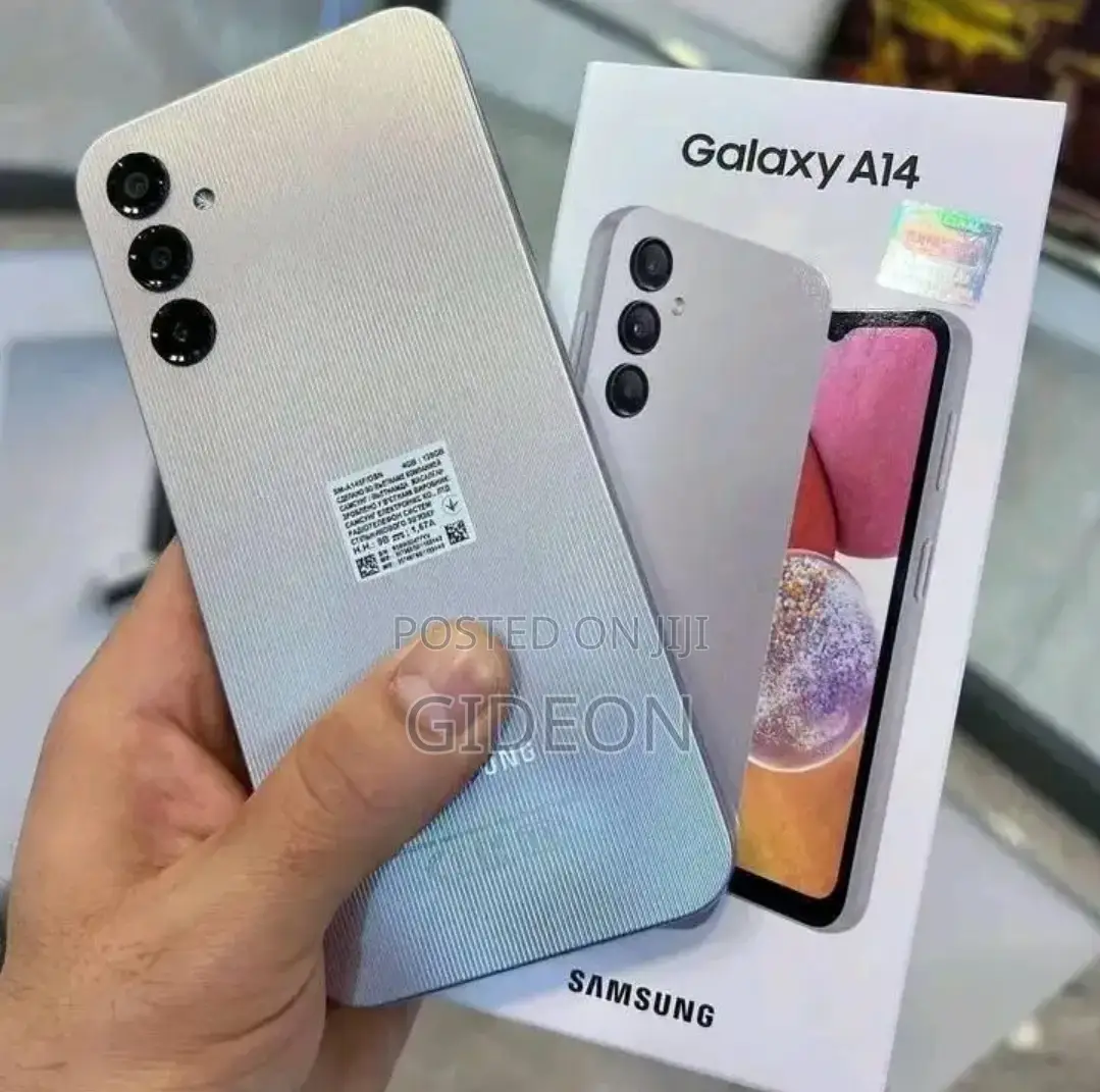 New Samsung Galaxy A14 64 GB Silver