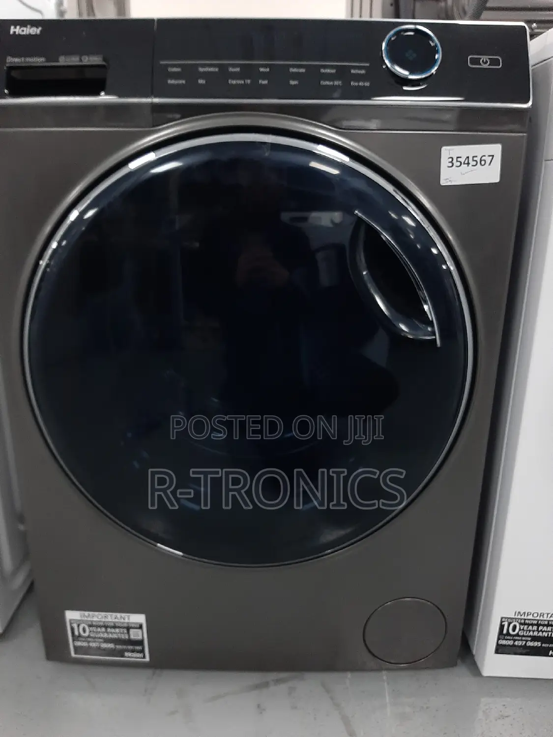 Haier 10kg 1400 Spin Front Load Washing Machine