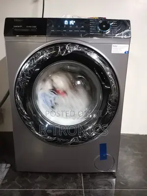 Haier Haier Front Loading Washer 8kg Silver (HW80-BP12929S6)