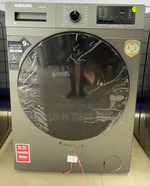 Brühm Automatic FL Washing Machine 9kg Bwf-090htitanium