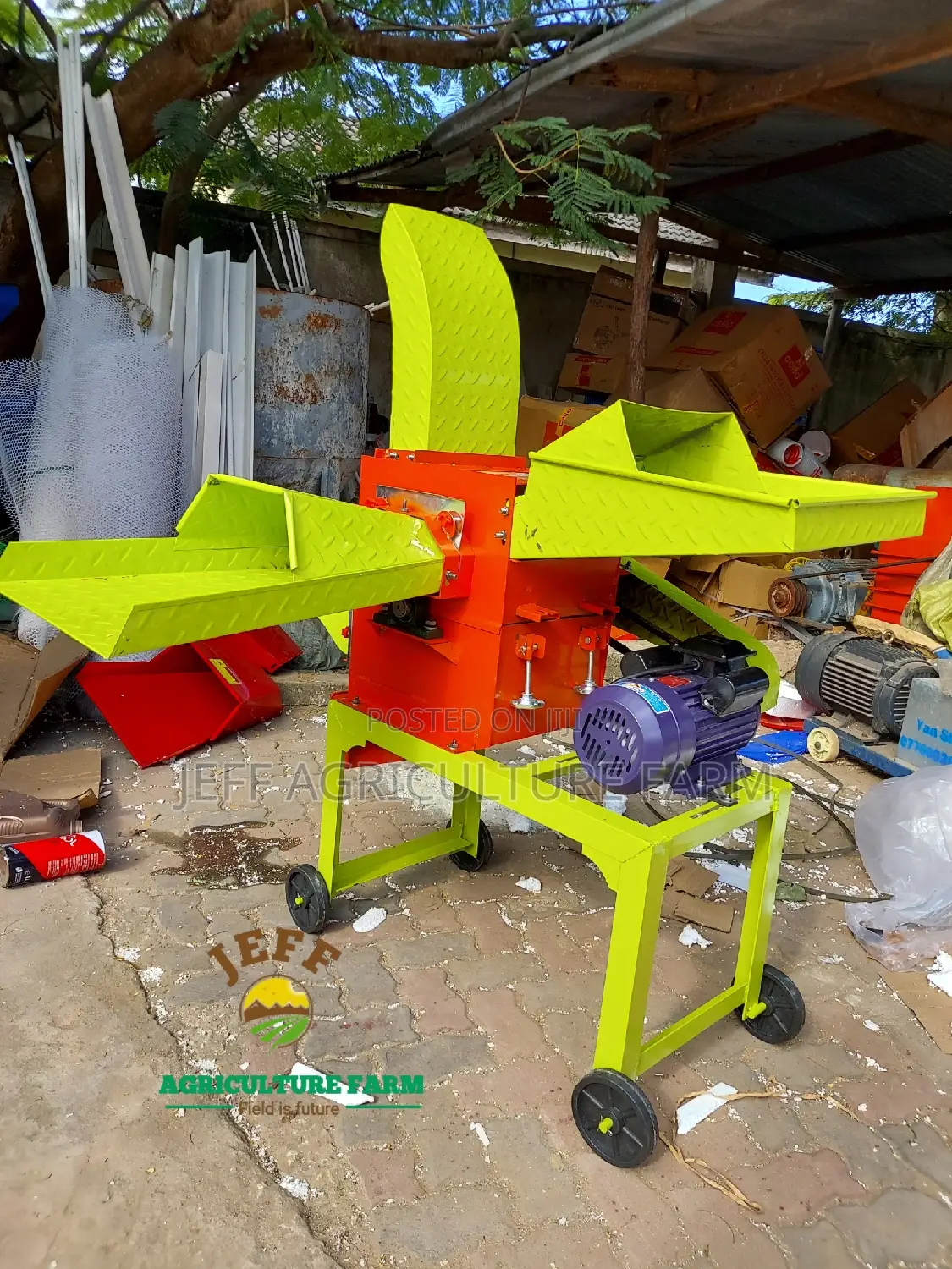 Chaff Cutter Combine Ya Umeme