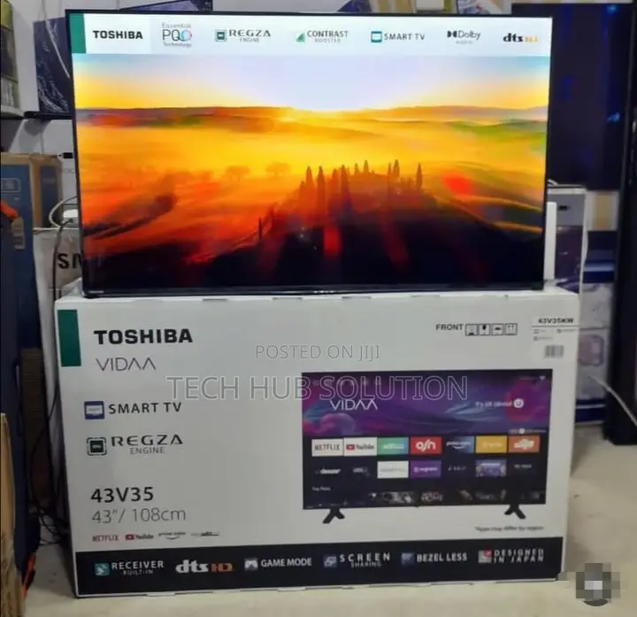 Brand New Toshiba Smart Tv 43'inch