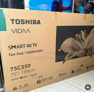 Brand New Toshiba Smart Tv 75''inch
