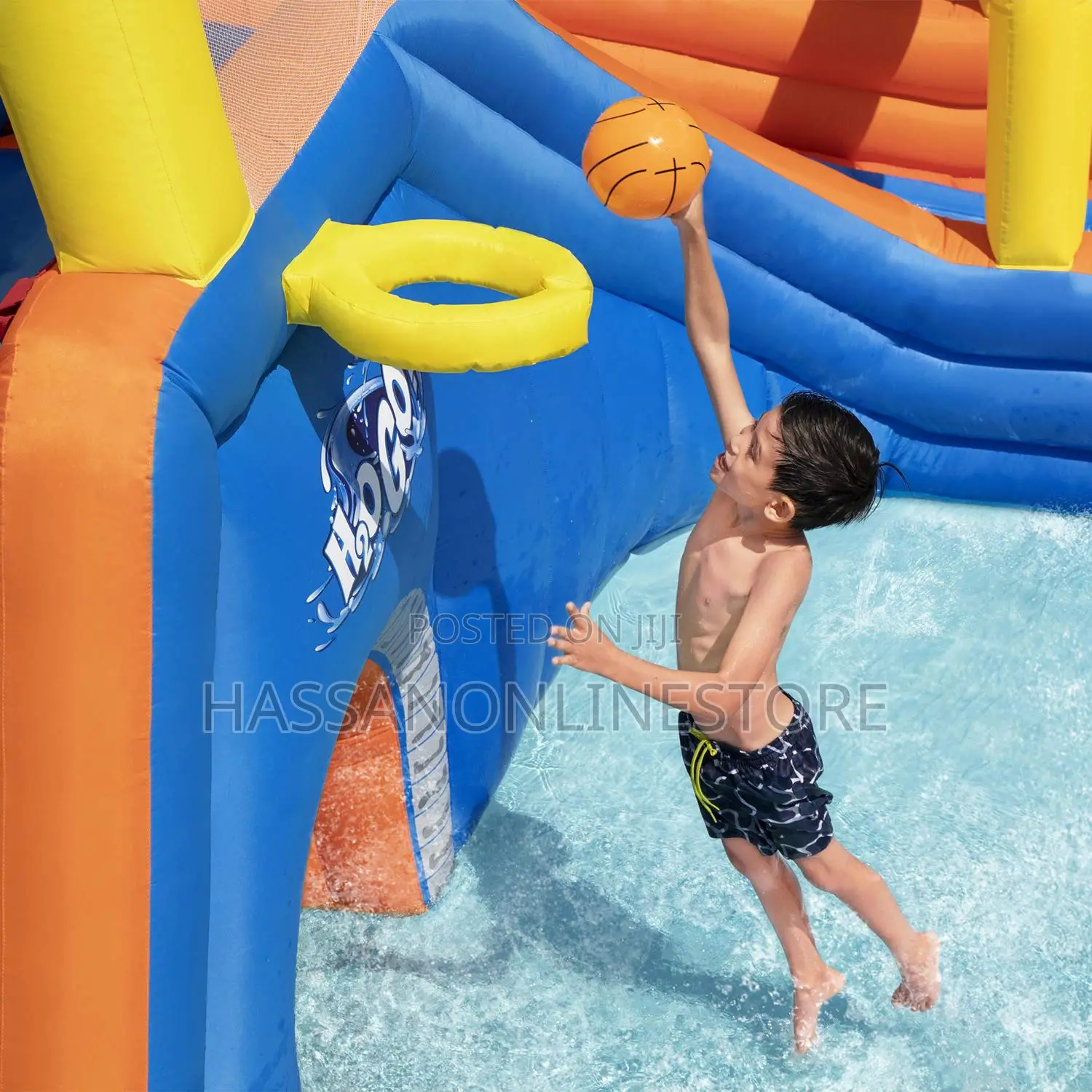 Water Slide Kids Play Park Inflatable Swimming Pool