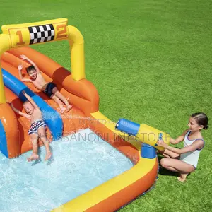 Water Slide Kids Play Park Inflatable Swimming Pool