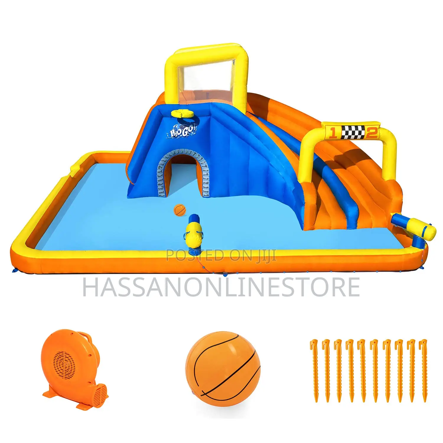 Water Slide Kids Play Park Inflatable Swimming Pool