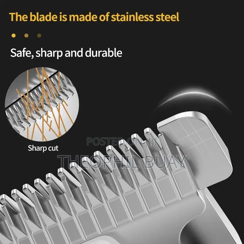 Body Professional Hair Clipper Barber Carbon Steel Blade