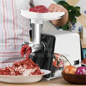 Electric Meat Grinder, Sausage Maker With 3 Grinding Plates