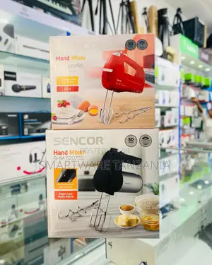 Hand Mixer 5-speed Beaters Dough Hooks For Baking, Cooking