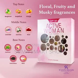 ACTIVE WOMAN Perfume Set .