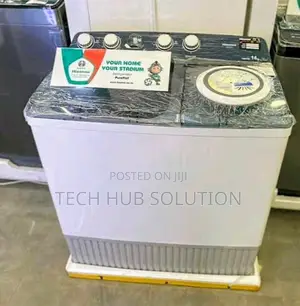 Brand New Top Load Twin Tub Hisense Washing Machine 14 Kg