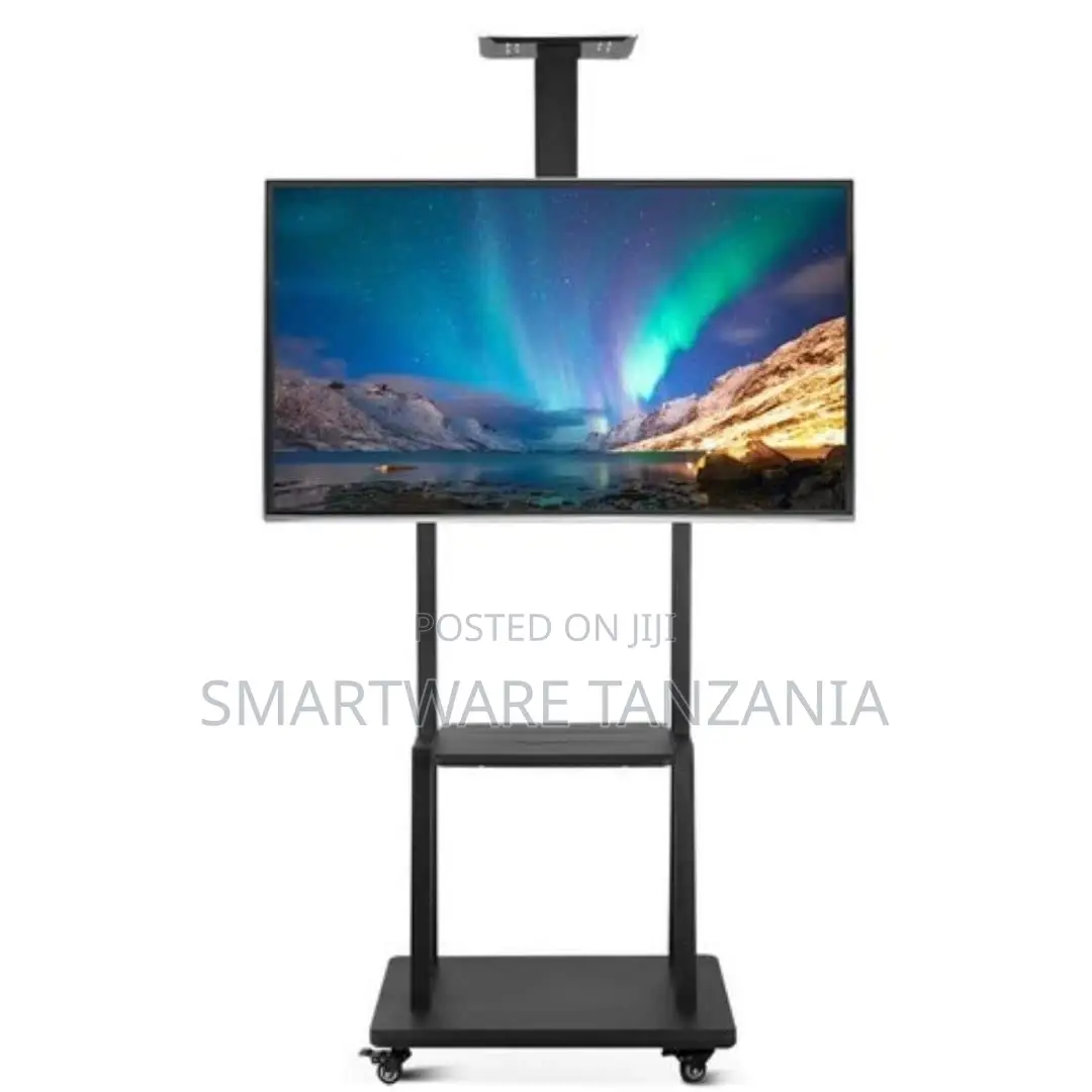 TV Stand With Wheels For 32-75 Inch TV Display Stand TV Cart