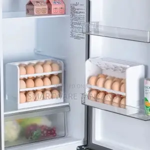 Home Egg Container Refrigerator Egg Storage Box Organizer