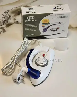 Travel Plastic Folding Handel Portable Powerful Mini Iron