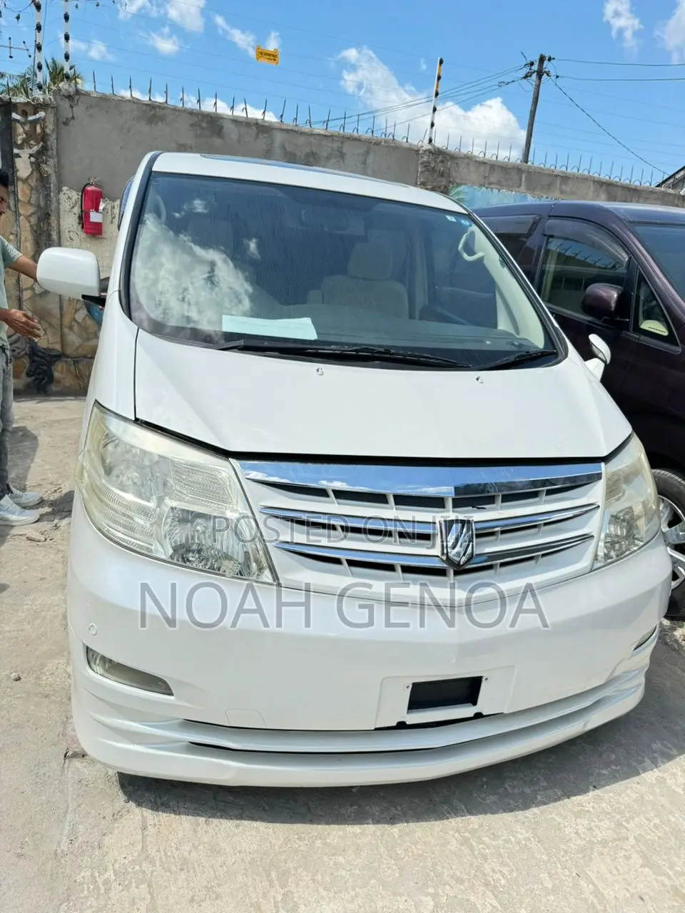 Toyota Alphard 2007 White