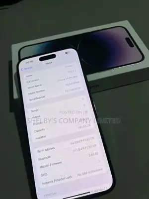 Apple iPhone 14 Pro Max 256 GB Black