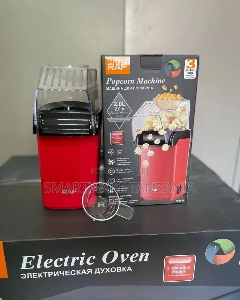 Popcorn Machine Automatic 1200W With Measuring Cup