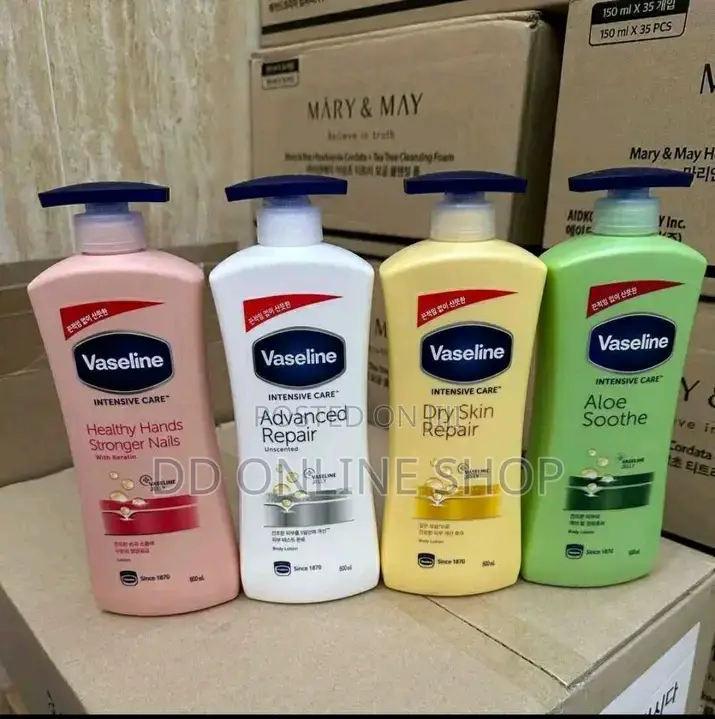 Vaseline Lotion.