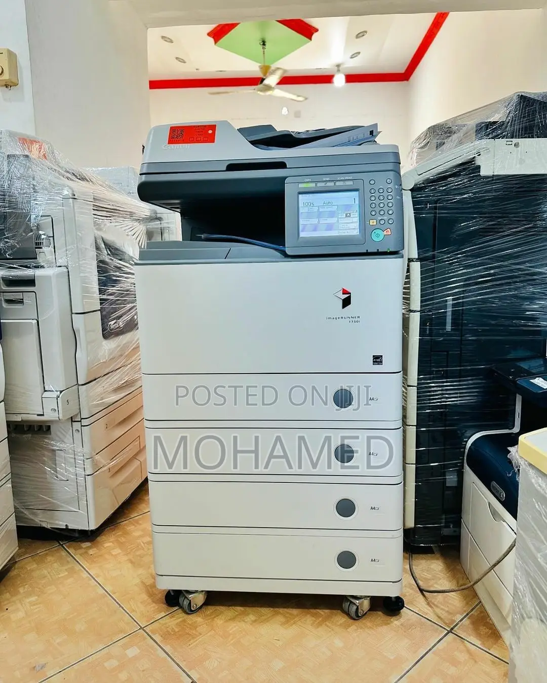 Canon Image Runner 1730 Photocopy Machine Black White