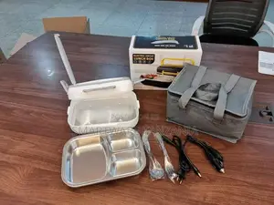 Portable Food Warmer Stainless Steel Heating Lunch Box