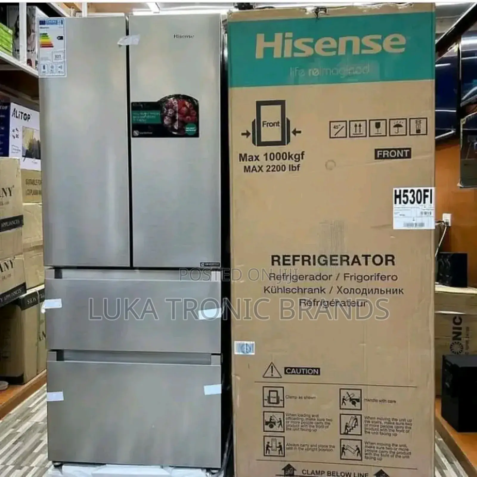 Hisence Refrigerator 393L