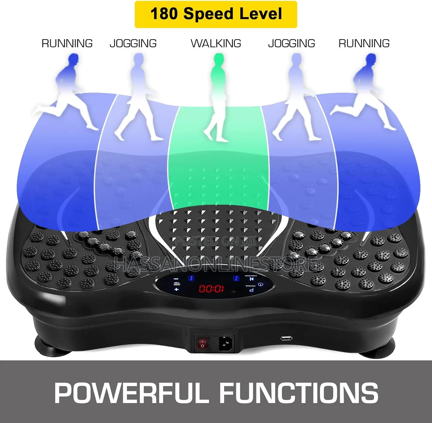 Ultrathin Body Slimmer Vibration Plate Exercise Machine