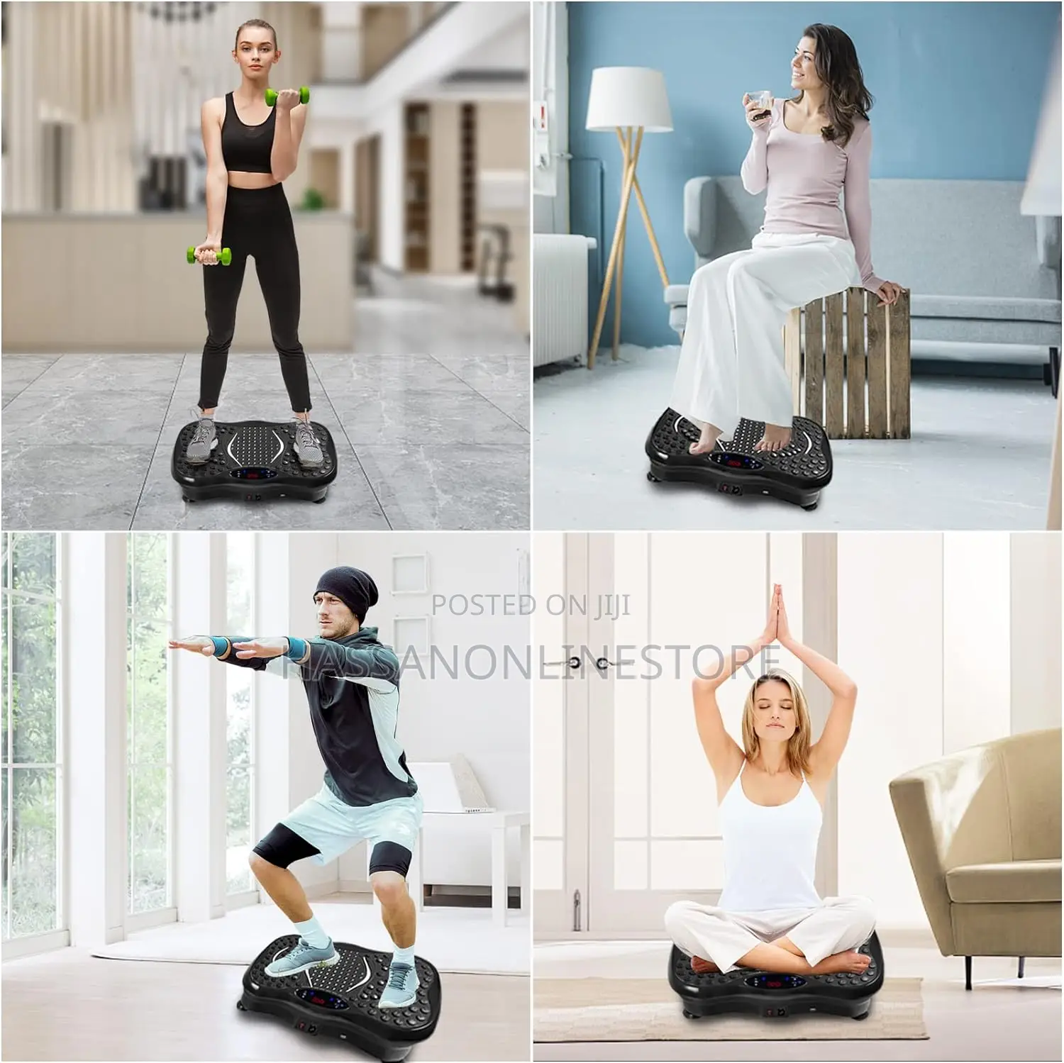 Ultrathin Body Slimmer Vibration Plate Exercise Machine