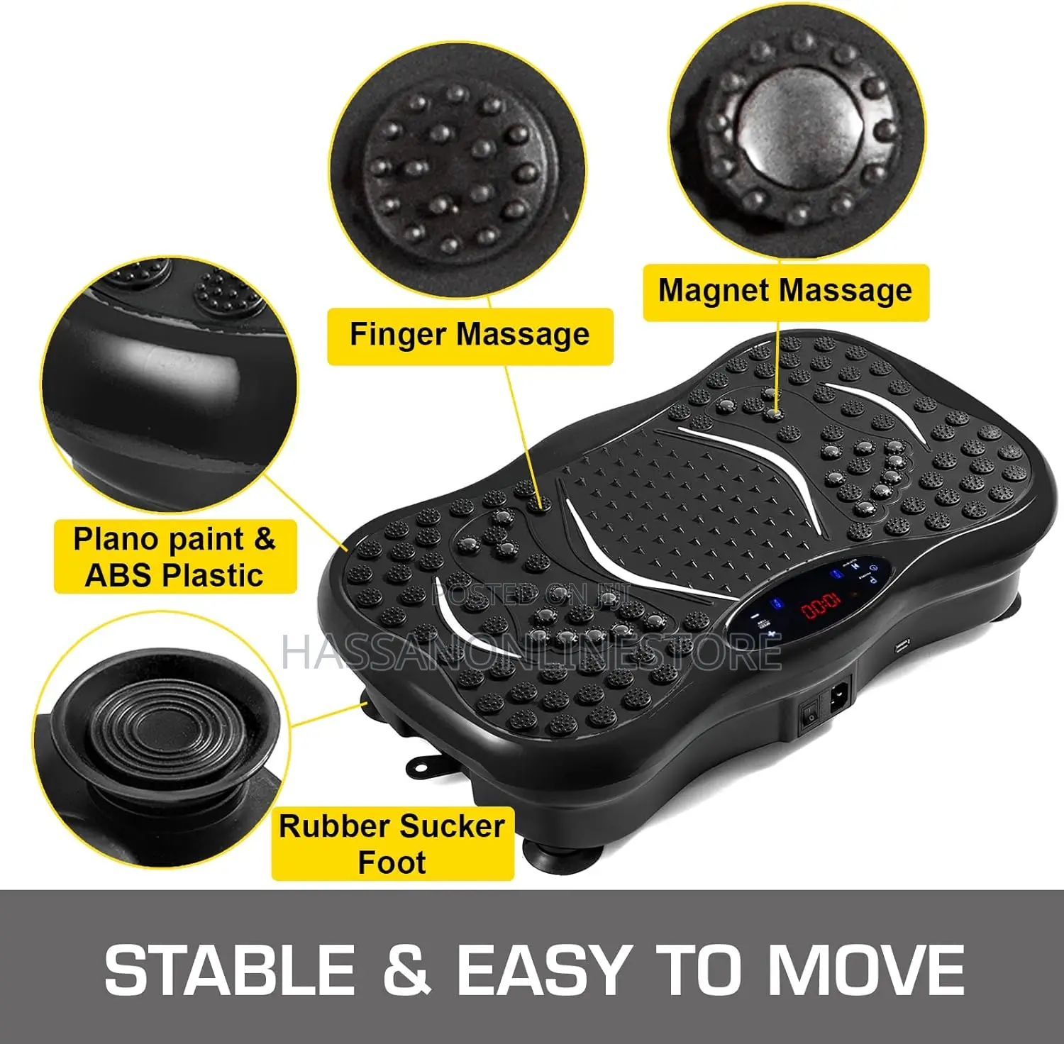 Ultrathin Body Slimmer Vibration Plate Exercise Machine