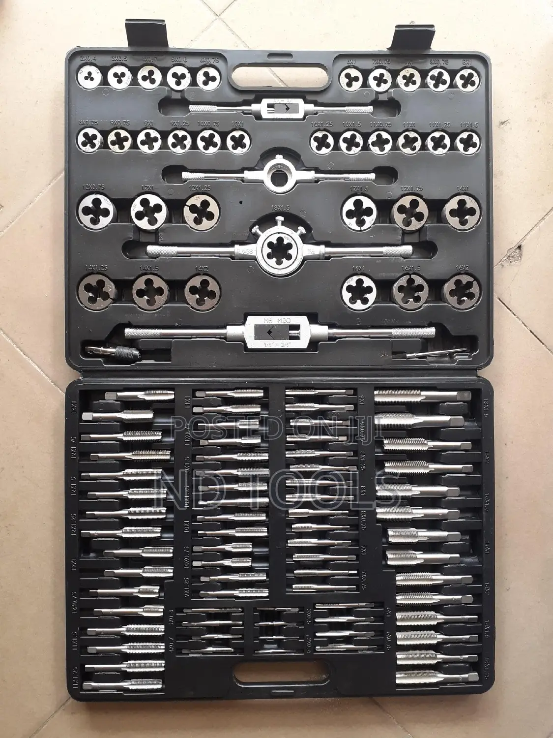 110 PCS Tap And Die Set