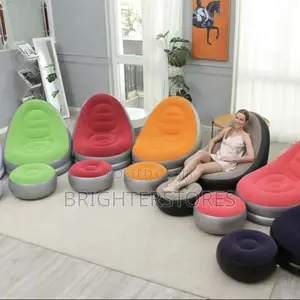 Inflatable Sofa Chair N Footstool