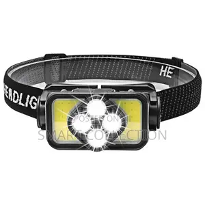 Rechargeable Waterproof Headlamp With Motion Sensor