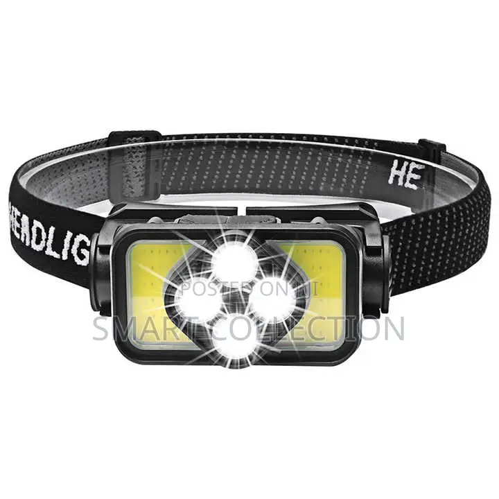 Rechargeable Waterproof Headlamp With Motion Sensor