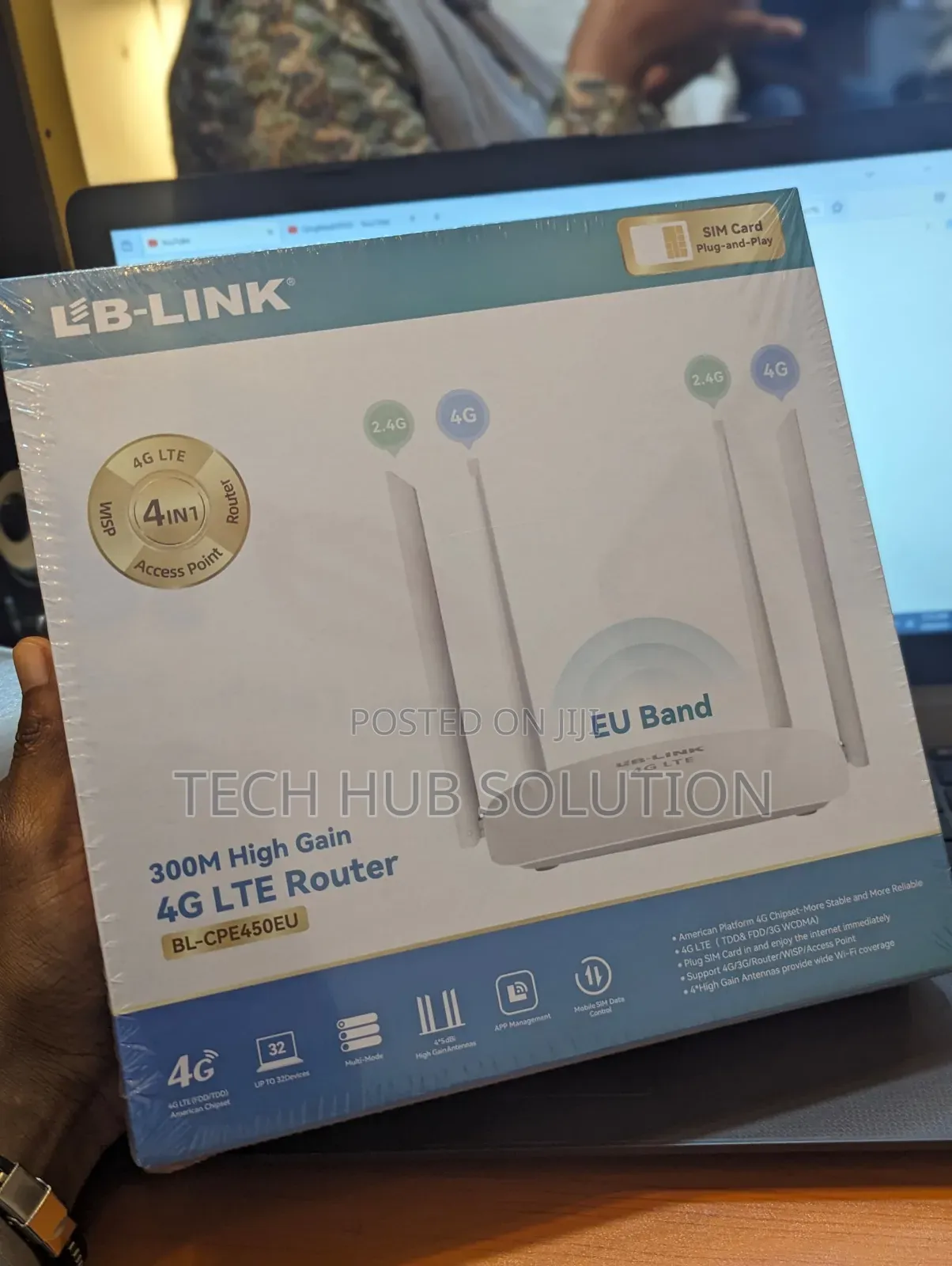Lb Link 4g Router With Sim Card Slot