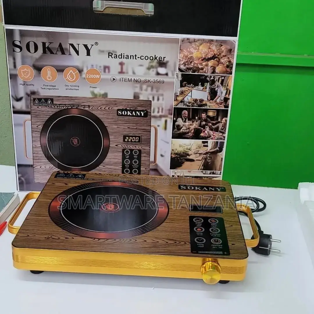 Sokany Infrared Portable Electric Burner With Digital Timer