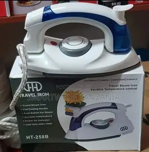 Mini Electrical Travel Iron, Steam Iron With Foldable Handle
