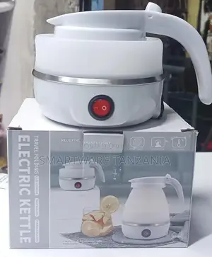 Silicone Foldable Travel Electric Portable Kettle 600ML