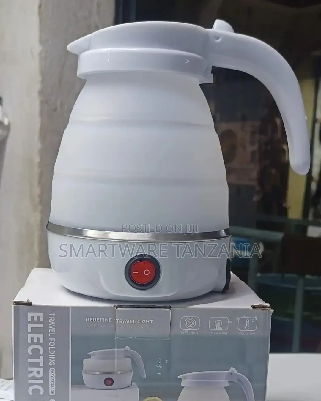 Kettle Electric Small Foldable Portable Kettle, Tea Pot
