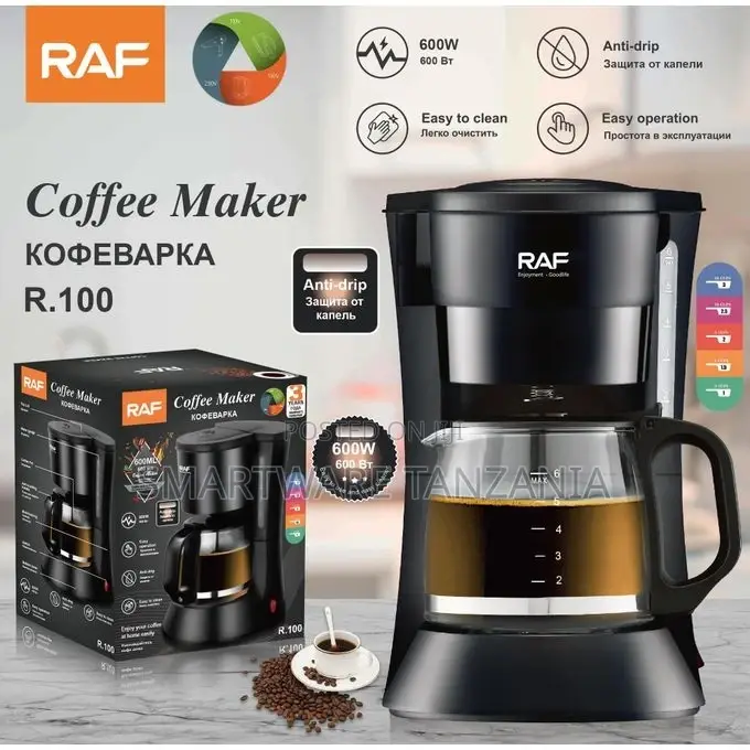 Coffee Pot Drip Filter With Tick Marks For Drip Coffee Maker