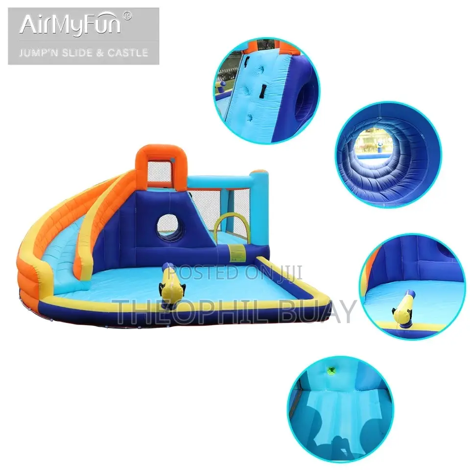 Kids Inflatable Skidding Water Pool