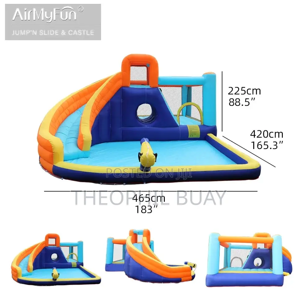 Kids Inflatable Skidding Water Pool