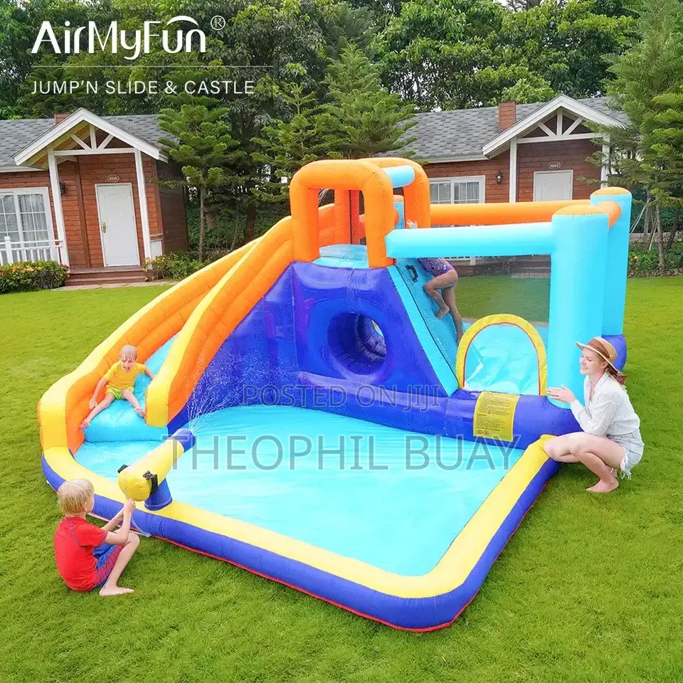 Kids Inflatable Skidding Water Pool