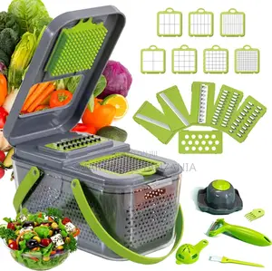 Vegetable Chopper Slicer, Food Chopper Veggie Slicer Cutter