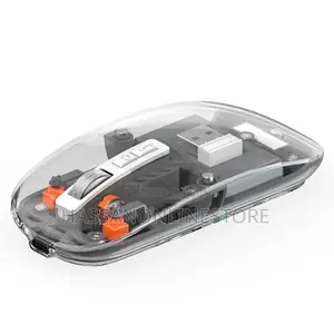Wiwu Crystal Transparent 2.4 GHZ Wireless Mouse Multi Device